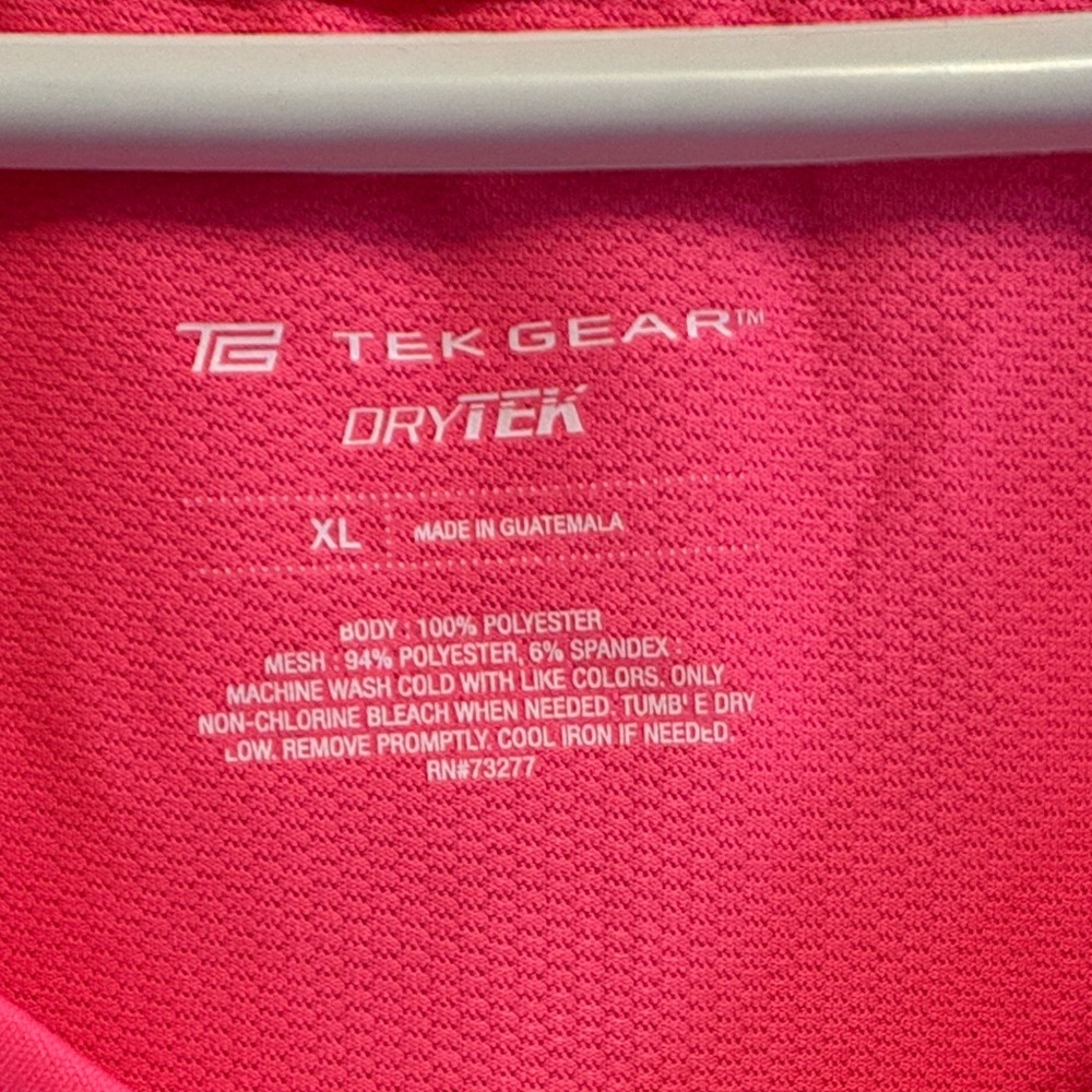 Tek Gear Bright Pink Tank Top - Picture 2 of 5